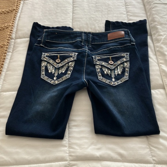 YK2 Hydraulic Lola Curvy bootcut women’s jeans Size 7/8 - Picture 6 of 11